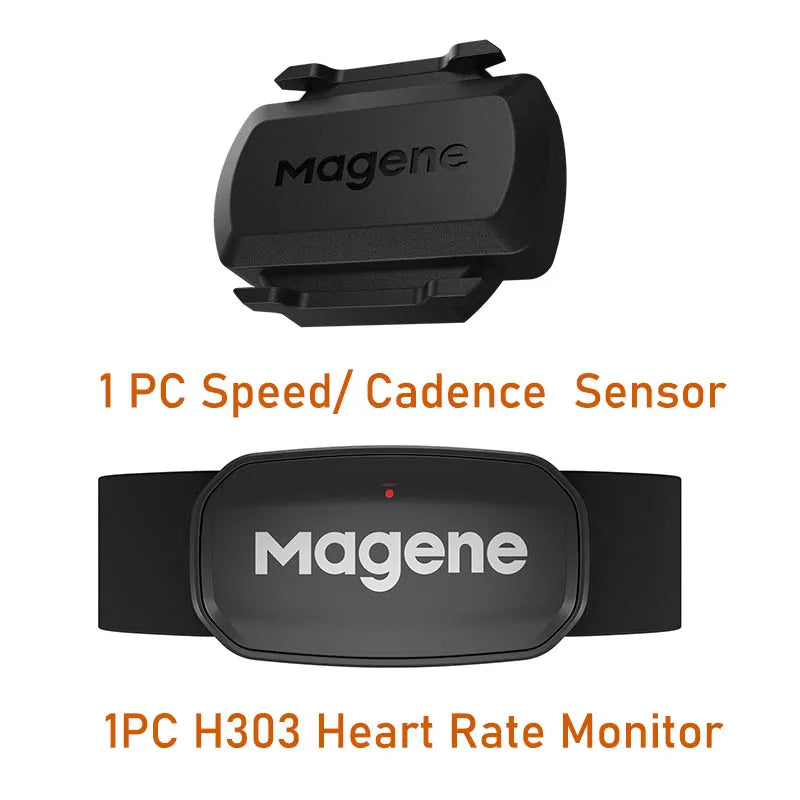 Sensor S3 y H303 Color Monitor de Frecuencia Cardíaca con Banda Pecho Bluetooth ANT+