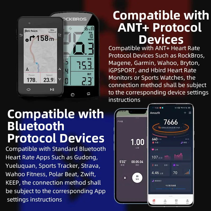 Monitor De Frecuencia Cardíaca Bluetooth Con Cinta De Pecho
