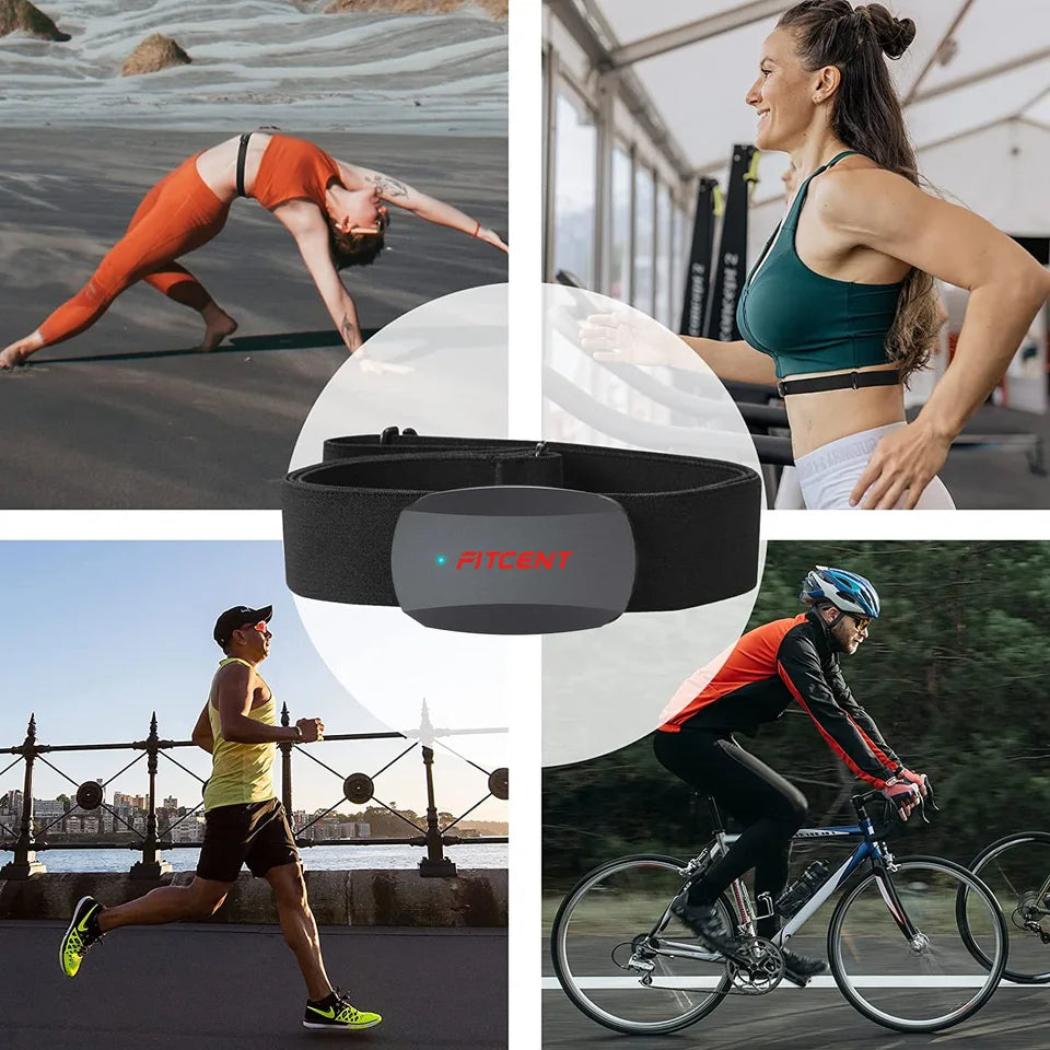 Pulsómetro De Pecho Bluetooth ANT+ Para Deporte y Fitness