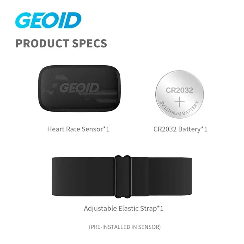 Sensor De Frecuencia Cardíaca Pecho Bluetooth Y ANT+