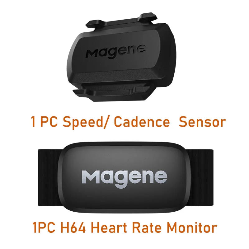Sensor S3 y H64 Color Monitor de Frecuencia Cardíaca con Banda Pecho Bluetooth ANT+